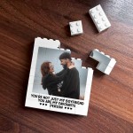 Personalised Photo Block Anniversary Gift For Boyfriend