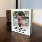 Gifts For Boyfriend Girlfriend Husband Wife Anniversary Block