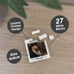 Couple Photo Block Gift for Boyfriend Girlfriend Husband