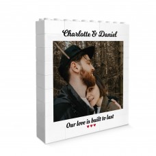 Personalised Photo Block Gift for Boyfriend Girlfriend Husband