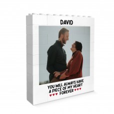 Personalised Couple Photo Plaque Anniversary Gifts For Boyfriend