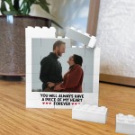 Personalised Couple Photo Plaque Anniversary Gifts For Boyfriend