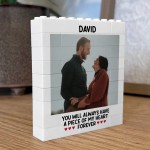 Personalised Couple Photo Plaque Anniversary Gifts For Boyfriend