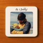 Personalised Daddy Gift For Fathers Day Birthday NO 1 Daddy Coas