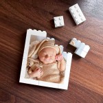 Personalised Newborn Baby Photo Plaque New Baby Gifts For Mum