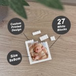 Personalised Newborn Baby Photo Plaque New Baby Gifts For Mum