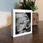 Personalised Baby Scan Photo Plaque Pregnancy Annoucement Gifts