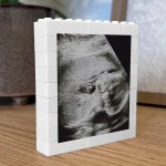 Personalised Baby Scan Photo Plaque Pregnancy Annoucement Gifts