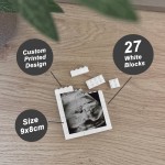 Personalised Baby Scan Photo Plaque Pregnancy Annoucement Gifts