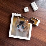 Personalised Cat Photo Plaque Cat Gifts For Cat Lover Block