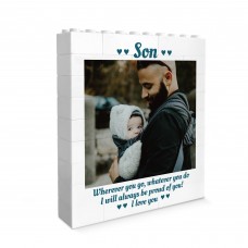 Gifts For Son Birthday From Mum And Dad Brick Photo Block