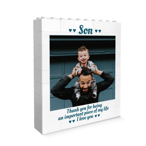 Gift For Son Building Block Puzzle Gift Thank You Gifts For Him
