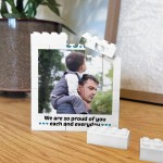 Personalised Gift For Son Birthday Building Blocks Puzzle Gift