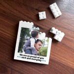 Personalised Gift For Son Birthday Building Blocks Puzzle Gift