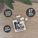 Personalised Gift For Son Birthday Building Blocks Puzzle Gift