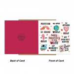 Happy Anniversary Card For Wife With Kraft Envelope