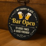 Bar Open Acrylic Sign Hanging Bar Signs For Home Bar Outside