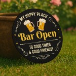 Bar Open Acrylic Sign Hanging Bar Signs For Home Bar Outside