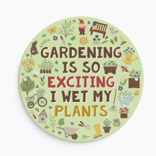 Garden Sign For Outdoor WET MY PLANTS Sign Wall Mounted Sign