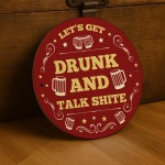 Funny Home Bar Sign Hanging Garden Shed Garage Man Cave Signs