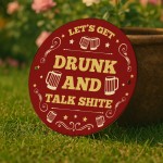 Funny Home Bar Sign Hanging Garden Shed Garage Man Cave Signs