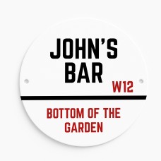 Personalised Bar Sign For Home Bar Bar Signs For Outside