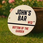 Personalised Bar Sign For Home Bar Bar Signs For Outside