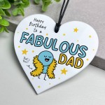 Funny Birthday Gift For Dad FABULOUS DAD From Daughter Son