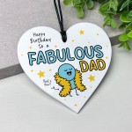 Funny Birthday Gift For Dad FABULOUS DAD From Daughter Son