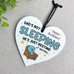 FUNNY Happy Birthday Gift For Dad Just Resting His Eyes Dad Gift