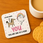 Nan Gifts For Birthday Christmas NAN COASTER One Of A Kind