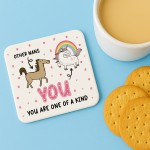 Nan Gifts For Birthday Christmas NAN COASTER One Of A Kind