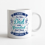 Dad Gifts from Daughter Son Fathers Day Birthday Mug Coaster Set