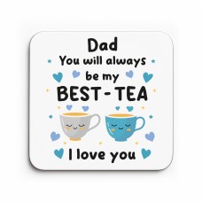 Dad Coaster Novelty Gift From Daughter Father and Daughter Gifts