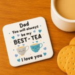 Dad Coaster Novelty Gift From Daughter Father and Daughter Gifts