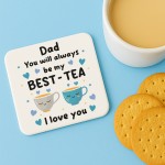 Dad Coaster Novelty Gift From Daughter Father and Daughter Gifts