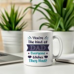 Dad Ceramic Mug Gift From Daughter and Son Novelty Father's Day 