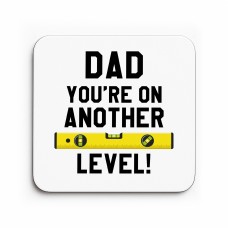 Dad Funny Coaster Another Level DIY Handyman Gift Father's Day