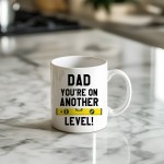 Dad Funny Ceramic Mug On Another Level DIY Gift Fathers Day