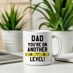 Dad Funny Ceramic Mug On Another Level DIY Gift Fathers Day