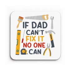 Novelty Dad Coaster For Handyman Builder Funny Gift Father's Day