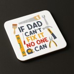 Dad Mug and Coaster Funny DIY Handyman Gift For Fathers Day 