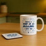 Gifts For Dad Mug and Coaster For Birthday Fathers Day Dad 