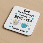 Dad Mug and Coaster Gift From Daughter Father and Daughter Gifts