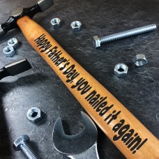 Joke Gift For Fathers Day You Nailed It Engraved Hammer Dad Gift