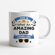 Amazing Dad Mug Gift For Fathers Day Birthday Novelty Gift
