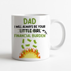 Funny Dad Ceramic Mug Gift From Daughter Novelty Fathers Day