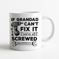 Funny Grandad Gift Grandad Coffee Mug Grandad Cant Fix It