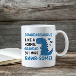 Grandad Mug Novelty Grandadsaurus Ceramic Coffee Mug Gift