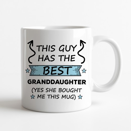 Funny Grandad Gift Grandad Coffee Mug This Guy Granddaughter